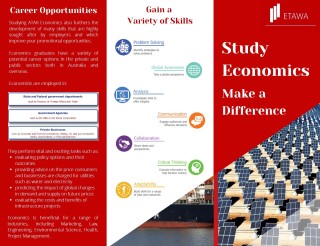 Study Economics - Make a Difference
